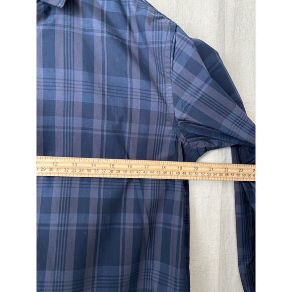 Buffalo Mens Preppy Professional Slim Fit Plaid Dress Shirt Size M Timeless NWT - Picture 4 of 10